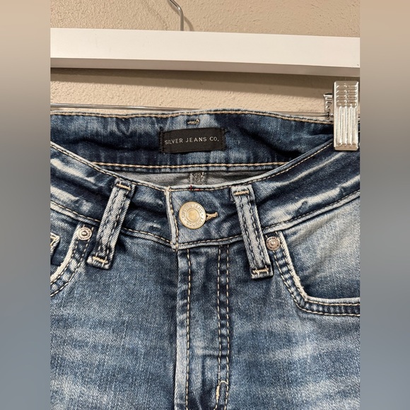 Silver Suki Capri Size 25 - Picture 4 of 5